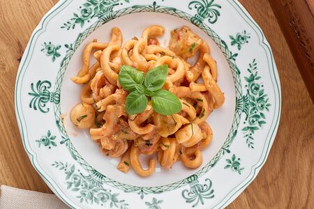 Казаречче с морепродуктами