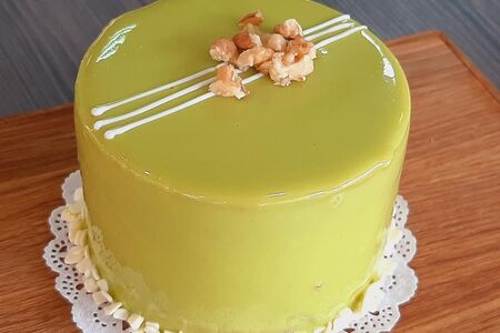 Пирожное Сливочно-фисташковое