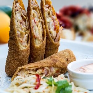 Նրբաբլիթներ կարրի հավի միջուկով