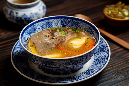 Шурпа с говядиной