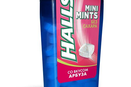 Halls Mini Mints Конфеты со вкусом арбуза 1