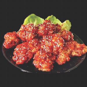 Жареное куриное филе в кисло-сладком соусе-phile ran chua ngot