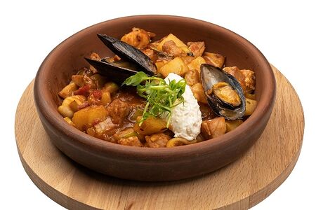 Капилотада с морепродуктами