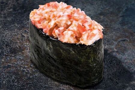 Острые суши с крабом