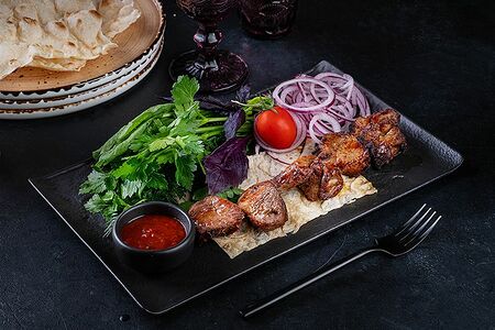 Шашлык из бараньей мякоти