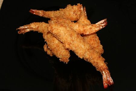 Креветки в кляре