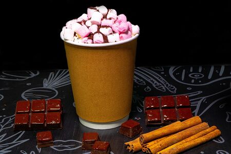 Горячий шоколад с маршмеллоу