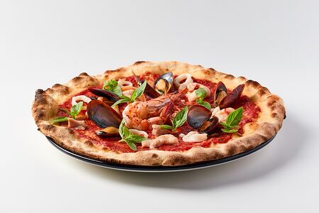 Пицца с морепродуктами