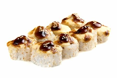 Запеченный ролл Фудзи