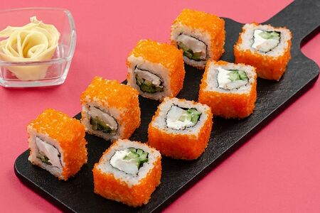 Ролл Калифорния с креветками