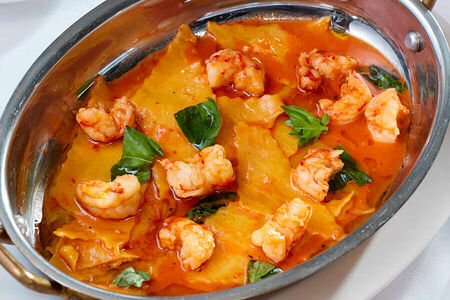 Мантальятти с лангустинами