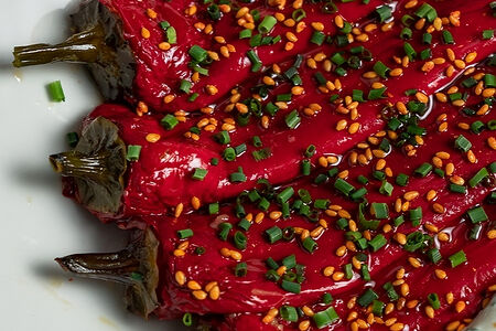 Перец рамиро с пряной фетой