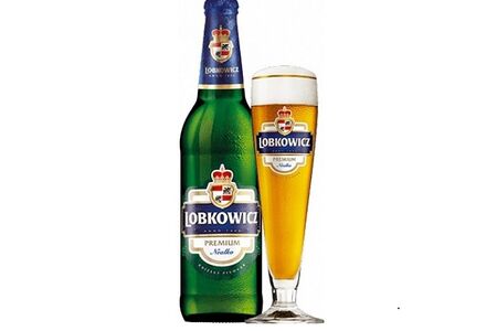 Пиво безалкогольное Lobkowicz светлое пастеризованное