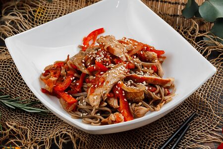 Соба с курицей