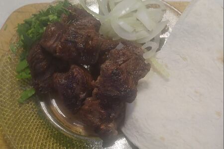 Шашлык из бараньей мякоти