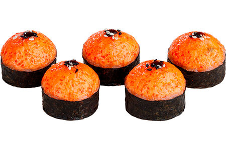 Румяный запеченный ролл