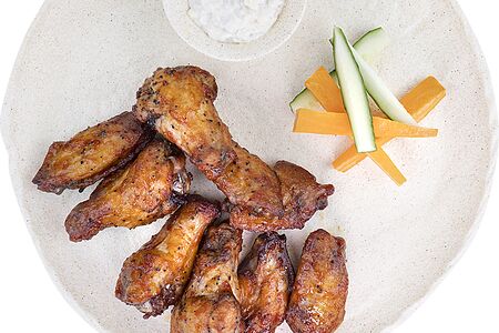 Куриные Крылышки Острые с соусом Горгонзола