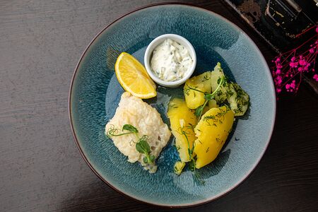 Треска мурманская с картофелем