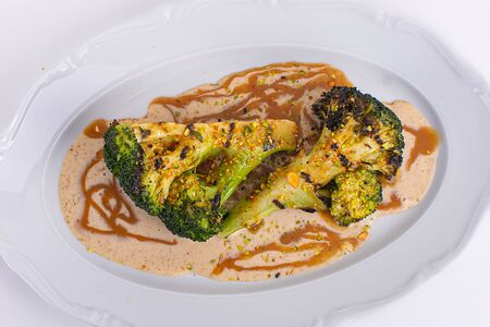 Брокколи на гриле