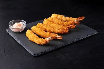 Креветки в темпуре