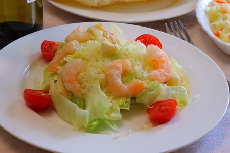 Цезарь с креветками