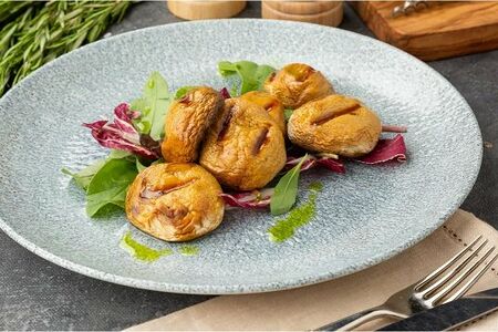 Шампиньоны гриль