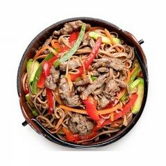 Соба с говядиной