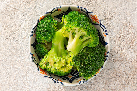 Брокколи на пару