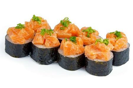 Ролл спайси лосось