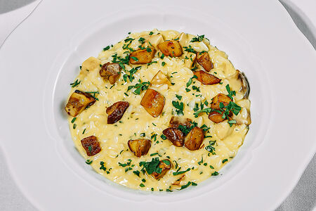 Ризотто с белыми грибами