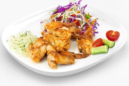 Курица на углях