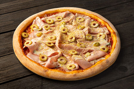 Пицца с мортаделлой и фисташками 32 см