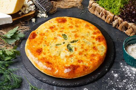 Хачапури по-мегрельски с зеленью 230гр