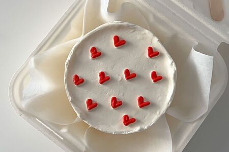 Бенто Красные сердца