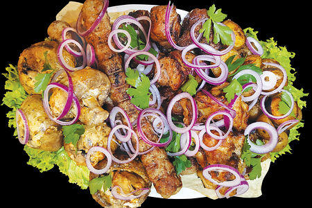 Ассорти из шашлыка