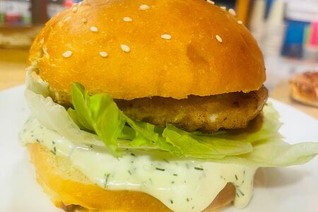 Бургер куриный