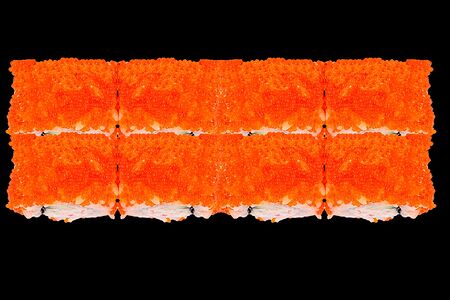 Калифорния с обжаренной креветкой