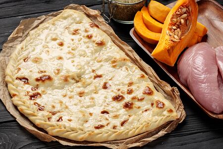 Тыква с индейкой