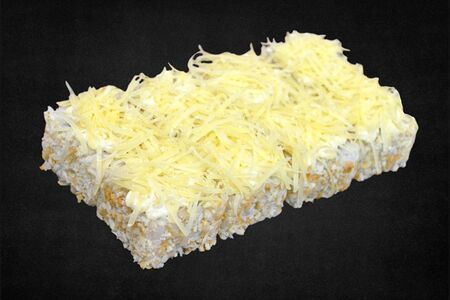 Цезарь в сухарях с креветкой