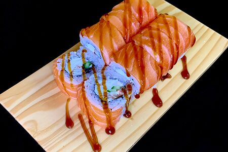 Ролл Филадельфия с угрём