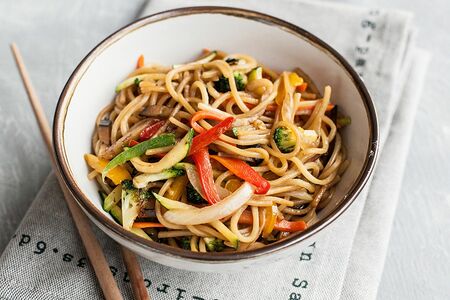 Вок Рамен с овощами