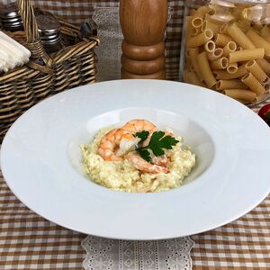 Ризотто с креветками