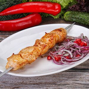 Шашлык из куриного филе