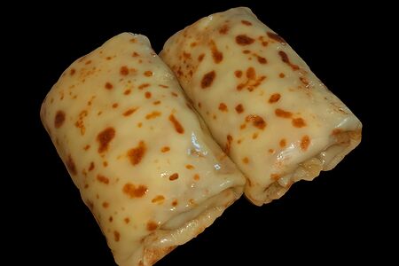 Блины с лососем и сливочным сыром