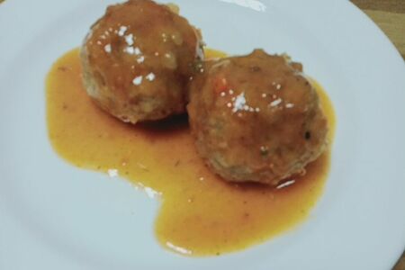 Тефтельки в томатной подливке