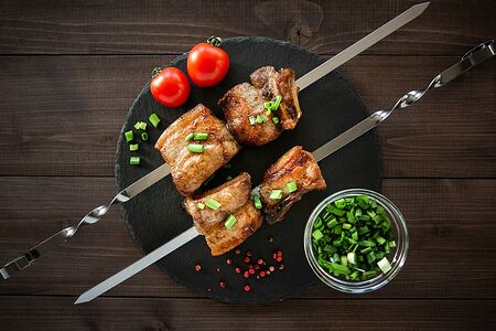 Свиные ребрышки BBQ