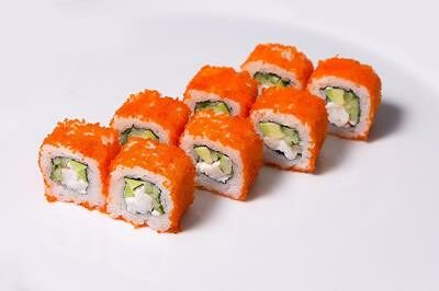 Ролл Калифорния с креветкой