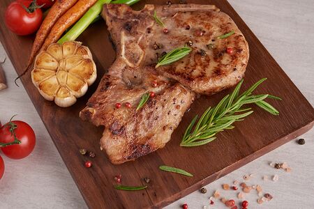 Шашлык из cвинoго карбонада