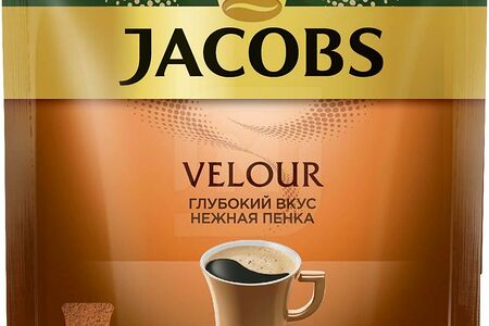 Jacobs Velour Кофе натурал растворим