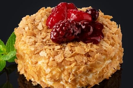 Ежевичный торт